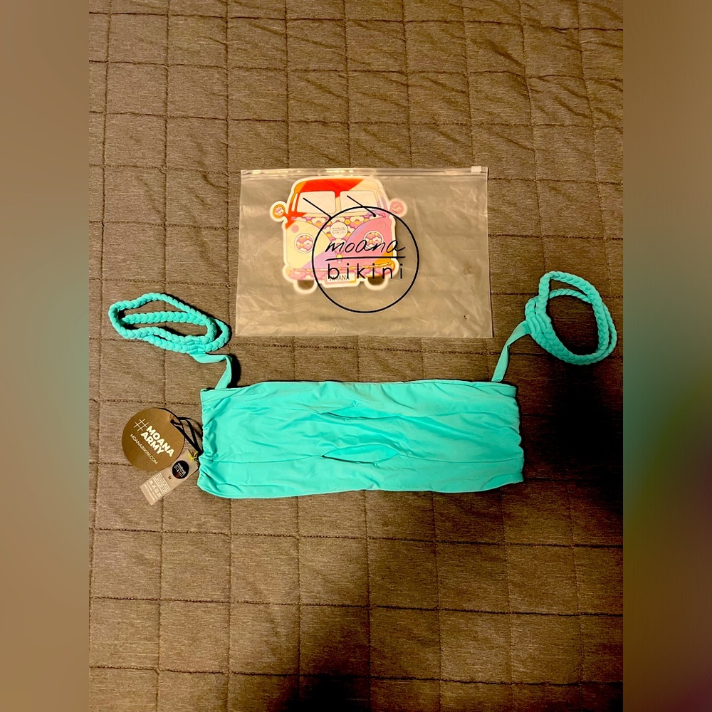 Moana Bikini - Bubblegum Braided Tube Top - Size Medium